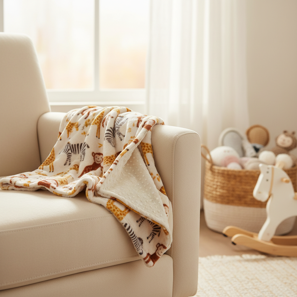 Double-Sided Baby Blanket